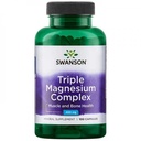 Swanson Triple Magnesium Complex 100 Capsules 400 mg - 100 Servings