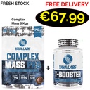 Yava Labs Complex Mass 6000 g - 34 Servings + Test Booster