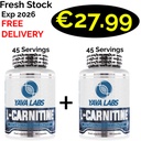 1+1 FRESH STOCK!!! Yava Labs L - Carnitine - 90 caps 90 Servings
