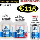 1+1 FRESH STOCK!!! Yava Labs Pure Iso Whey 2000g - 66 Servings