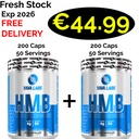 1+1 FRESH STOCK!!! Yava Labs HMB 400 Caps - 100 Servings