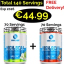 1+1 Fresh Stock!!! Yava Labs High Bcaa 840 g - 140 Servings